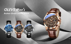 OLEVS Original Luxury Brand Men's Watches - High Quality Waterproof Quartz Watch for Men Gola Watches