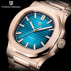 2025 New PAGANI DESIGN Watches Rose Gold Luxury Automatic Mechanical Men's Watch Sapphire Glass Stainless Steel Waterproof Clock Gola Watches