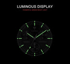 CADISEN New Men's Watches Luxury Quartz Wrist Watch For Men Sapphire AR Coated Crystal Canvas VK68 Speed Chronograph Automatic Gola Watches