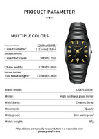 LIGE New Ladies Waterproof Watch Luxury Ceramic Braceletz Women Watches Creative Fashion Original Elegant Quartz Wristwatch Gift Gola Watches