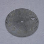 28.5mm S Logo Silver Nail Arabic Sunburst Dial Fit NH35/NH36/7S/4R Movement Dial Watch Modification Accessories Gola Watches