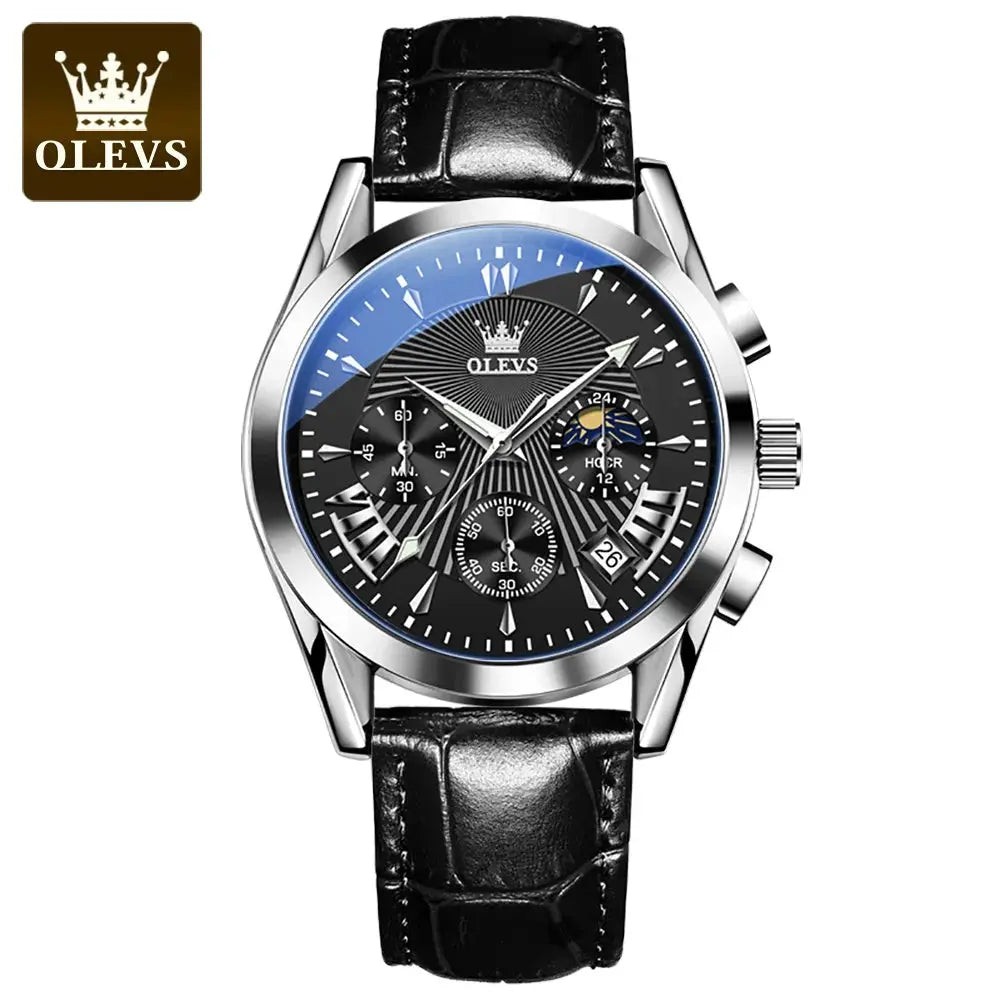 OLEVS Original Luxury Brand Men's Watches - High Quality Waterproof Quartz Watch for Men Gola Watches
