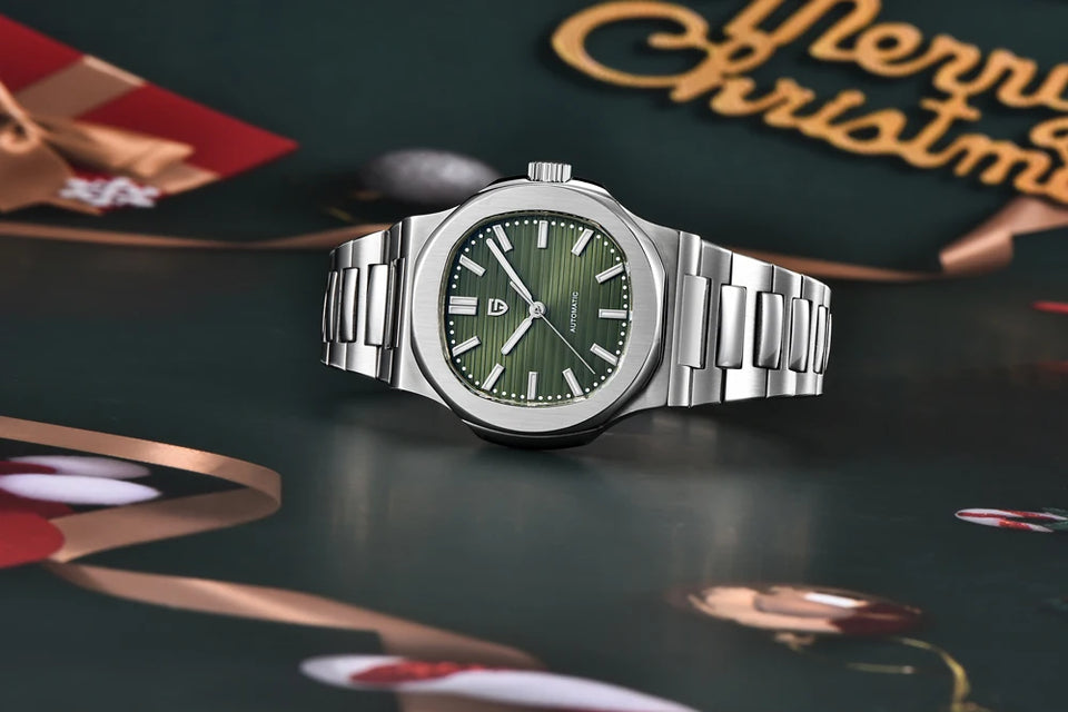 2025 New PAGANI DESIGN Watches Rose Gold Luxury Automatic Mechanical Men's Watch Sapphire Glass Stainless Steel Waterproof Clock