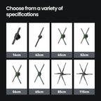 cyberpunk 3d projector led digital large wall clock modern design decoration art big wall clock Can display images and videos Gola Watches