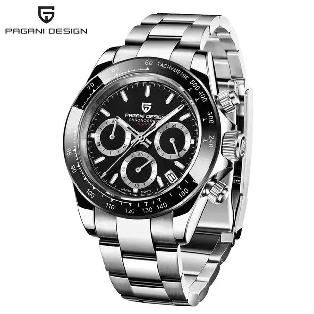 PAGANI DESIGN PD-1664 – Men's Quartz Watch 40mm Chronograph Sapphire 10BAR Gola Watches