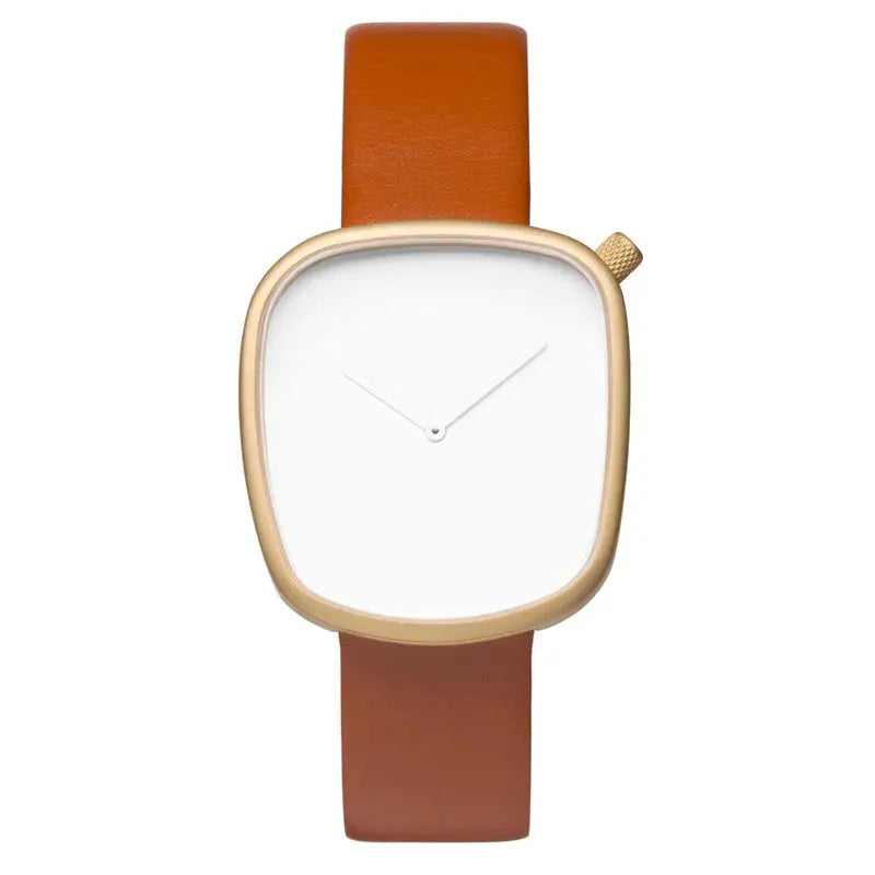 TOMI Watch Minimalist Men's Square Fashion Ultra thin Watch Minimalist Women's High Quality Elegant Quartz Watch Clock Gift Gola Watches