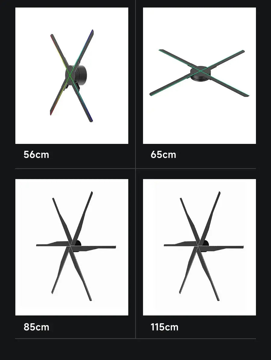 cyberpunk 3d projector led digital large wall clock modern design decoration art big wall clock Can display images and videos Gola Watches