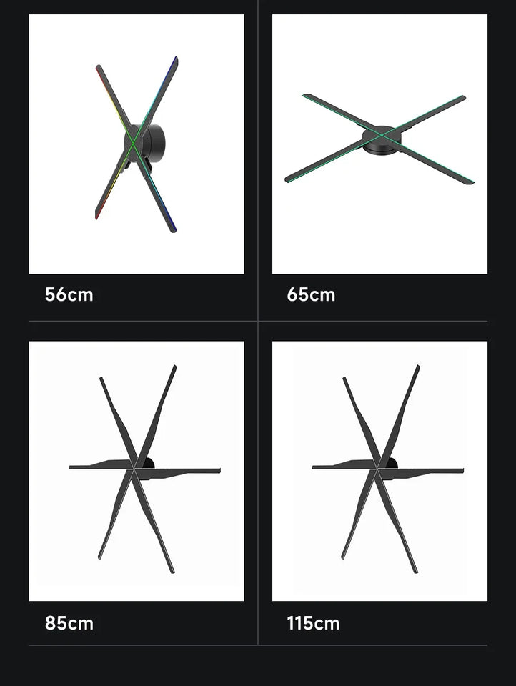 cyberpunk 3d projector led digital large wall clock modern design decoration art big wall clock Can display images and videos