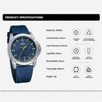 NAVIFORCE Casual Quartz Wristwatch Fashion Waterproof Men's Watches Sport Silicone Strap Male Luminous Clock Relogio Masculino My Store