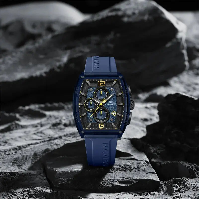 Top Brand NAVIFORCE Fashion Watches for Men Quartz Silicone Strap 50M Waterproof Date Original Man's WristWatch Reloj Hombr 2025 My Store