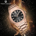 2025 New PAGANI DESIGN Watches Rose Gold Luxury Automatic Mechanical Men's Watch Sapphire Glass Stainless Steel Waterproof Clock Gola Watches