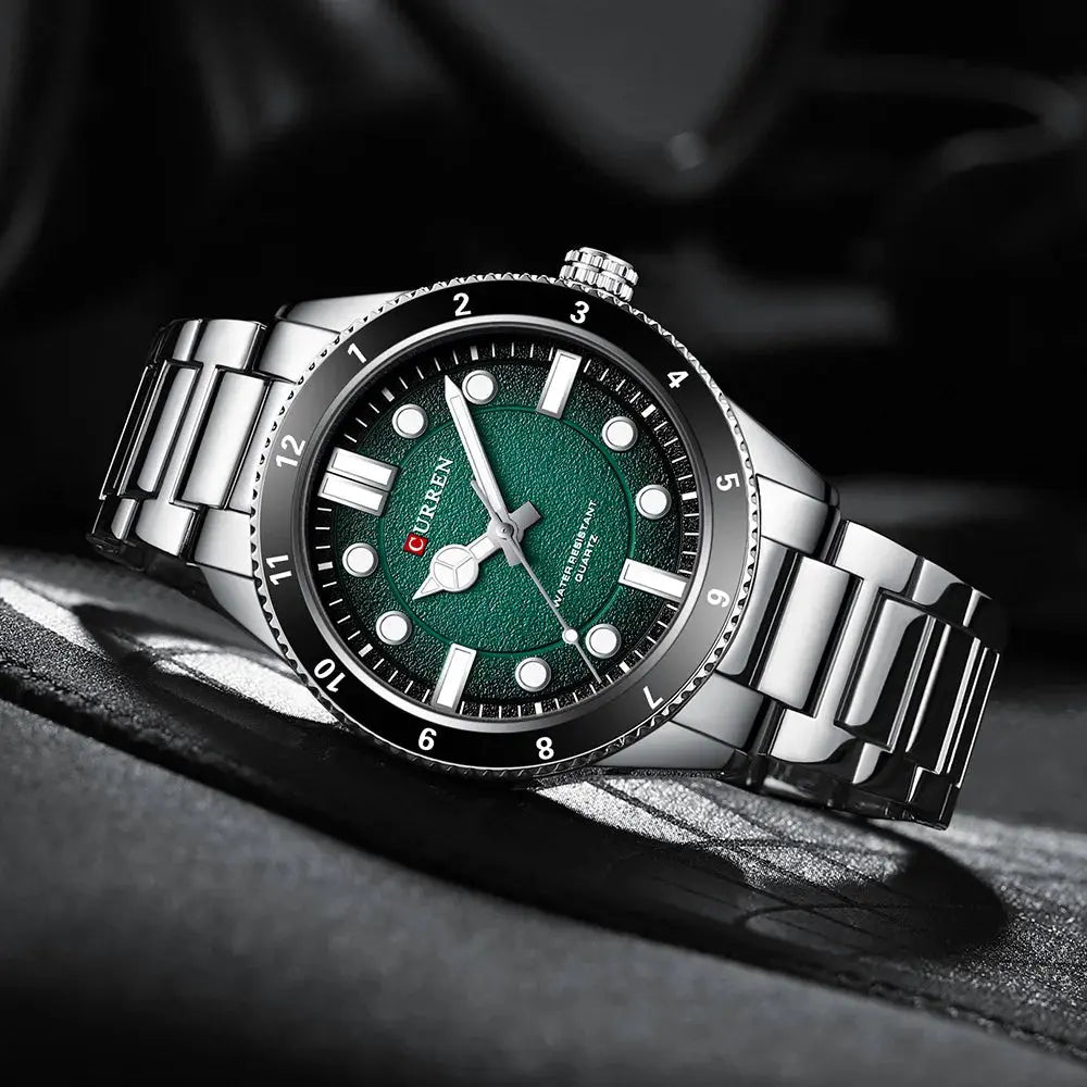 CURREN 2025 New Luxury Watch Business Waterproof Male Clock Luminous Stainless Steel Quartz Men Watch reloj hombre Gola Watches