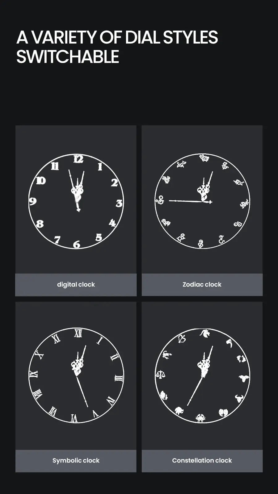 cyberpunk 3d projector led digital large wall clock modern design decoration art big wall clock Can display images and videos Gola Watches