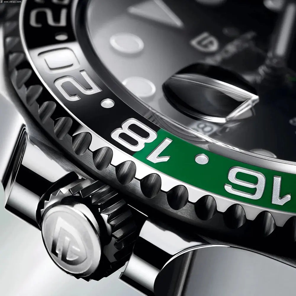 PAGANI DESIGN V3 Version GMT Watches Men's Luxury Sapphire Automatic Mechanical Watch 40MM Stainless Steel Waterproof Watch Gola Watches