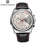 Pagani Design 2025 New Pd3306 Men's Quartz Watch Sapphire Stainless Steel 5Bar Luminous Reloj Hombre Gola Watches