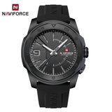 NAVIFORCE Luxury Man Watch Quartz Waterproof Luminous Date Chronograph Leather Men Wristwatch Military Sports Men's Watches