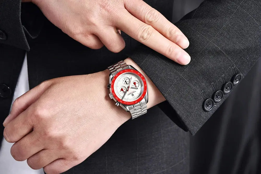 PAGANI DESIGN Moonwatch PD-1701 — Premium Chronograph with Japanese VK63 Movement Gola Watches