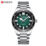 CURREN 2025 New Luxury Watch Business Waterproof Male Clock Luminous Stainless Steel Quartz Men Watch reloj hombre