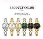 CURREN-Women's Simple Dial Wristwatch, Elegant and Charming Bracelet Quart Watches for Lady, Fashion Brand My Store