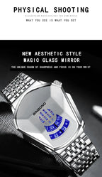 UTHAI New Men's Watch Fashion Luxury Creative New Concept Luminous Calendar Waterproof Small Tripod Quartz Watch watches for man Gola Watches