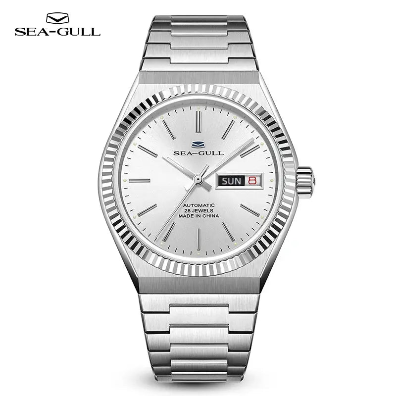 Seagull Historical Series Men Watch Bilingual Calendar Luminous Automatic Mechanical Watches Dress Wristwatch Casual Clock 1075 Gola Watches