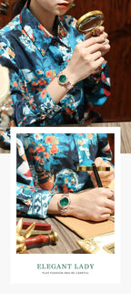 OUPINKE 3191 Luxury Women Watch Original Top Brand Waterproof Sapphire Mirror Diamond Watch Swiss Movement Quartz Women Watch Gola Watches