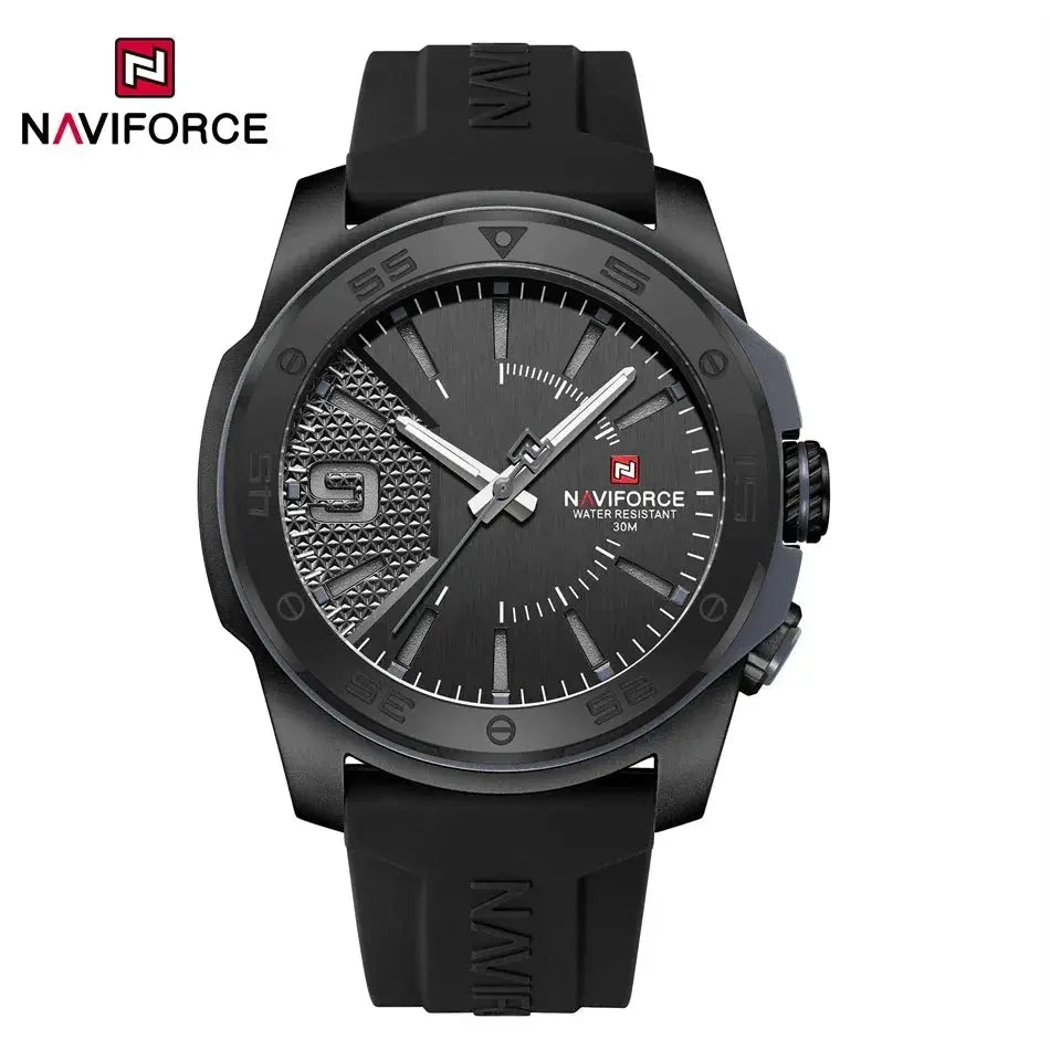NAVIFORCE Luxury Fashion Quartz Watches for men Silicone Strap Hand Clock 50m Waterproof Japan Movement Man Sports Wristwatches My Store