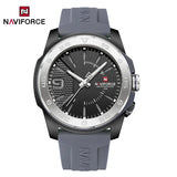 NAVIFORCE Luxury Fashion Quartz Watches for men Silicone Strap Hand Clock 50m Waterproof Japan Movement Man Sports Wristwatches