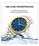 CURREN Fashion Brand Thin Quartz Watch Simple  Personalized Colors Wristwatches Waterproof 38 mm Dial