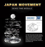 2023 New Women Bracelet Watch 1 Set Japan Quartz Movement Simple Rose Gold Stainless Steel Mesh Student Watches Relogio Feminino