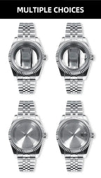 Neiton 36mm/39mm Sapphire Glass For Men Watch Case Fit NH36 NH34 NH35Movement FashionWaterproof Jubilee Stainless Steel Gola Watches