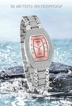 LIGE Fashion Luxury Square Watch For Woman Luminous Waterproof Date Ladies Watch Elegant Women's Quartz Watches Relogio Feminino Gola Watches