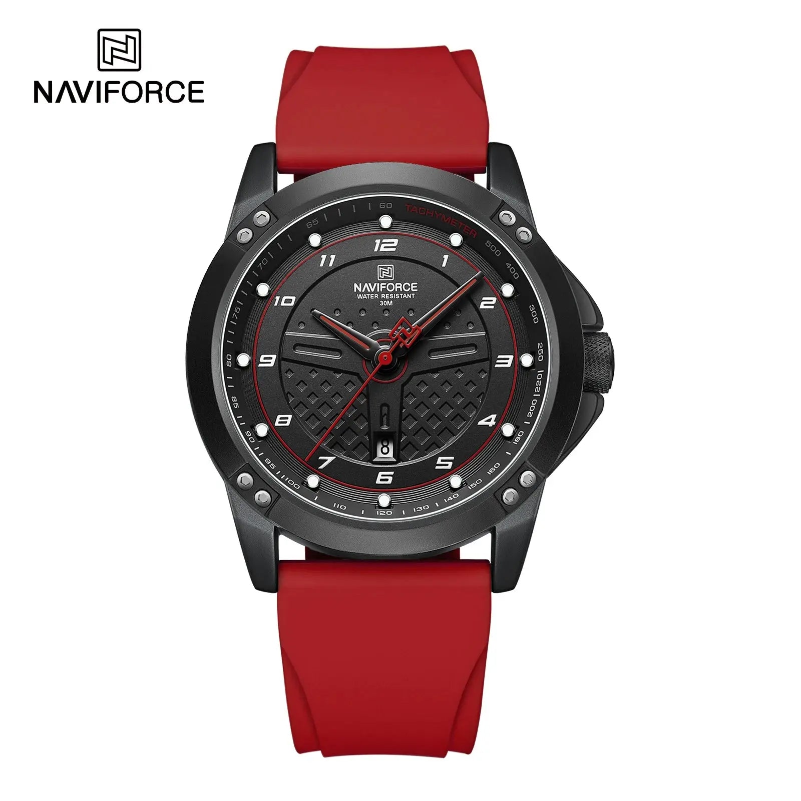 NAVIFORCE Casual Quartz Wristwatch Fashion Waterproof Men's Watches Sport Silicone Strap Male Luminous Clock Relogio Masculino My Store