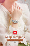 OLEVS Elegant Fashion Women's Watches Luxury Brand Original Quartz Watch for Ladies Waterproof Stainless Steel Luminous Date