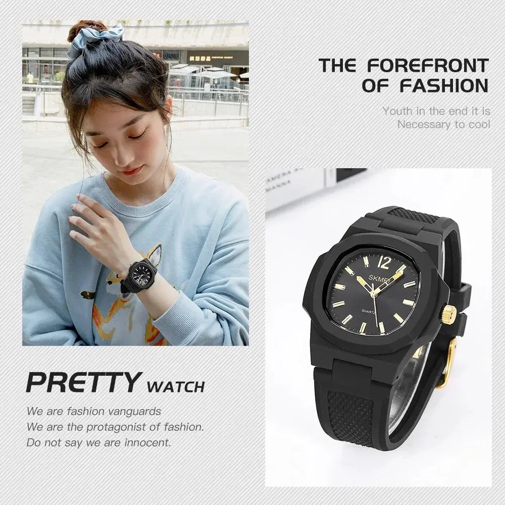 SKMEI 1717  Fashion Sport Mens Wristwatches Time Male Clock Waterproof relogios masculinos Casual Men Quartz Watch Gola Watches