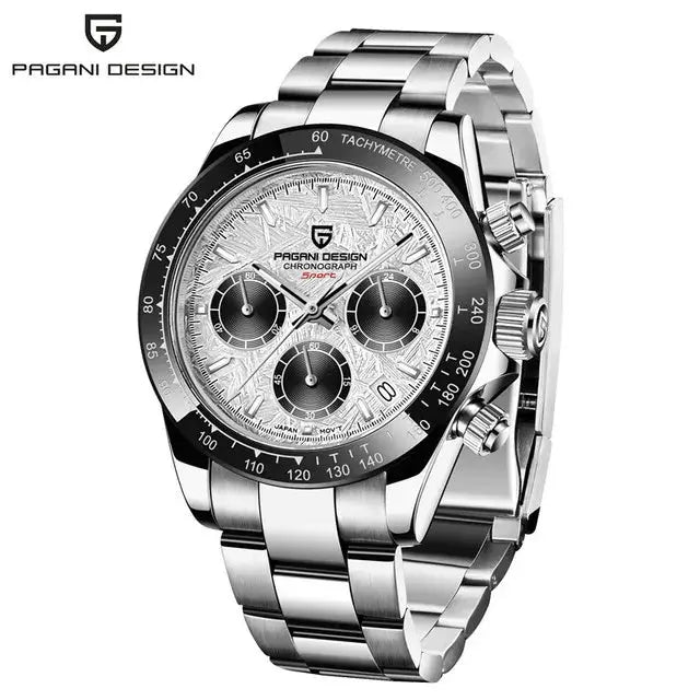 PAGANI DESIGN PD-1664 – Men's Quartz Watch 40mm Chronograph Sapphire 10BAR Gola Watches