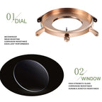 2023 New Women Bracelet Watch 1 Set Japan Quartz Movement Simple Rose Gold Stainless Steel Mesh Student Watches Relogio Feminino Gola Watches