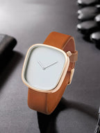 TOMI Watch Minimalist Men's Square Fashion Ultra thin Watch Minimalist Women's High Quality Elegant Quartz Watch Clock Gift Gola Watches