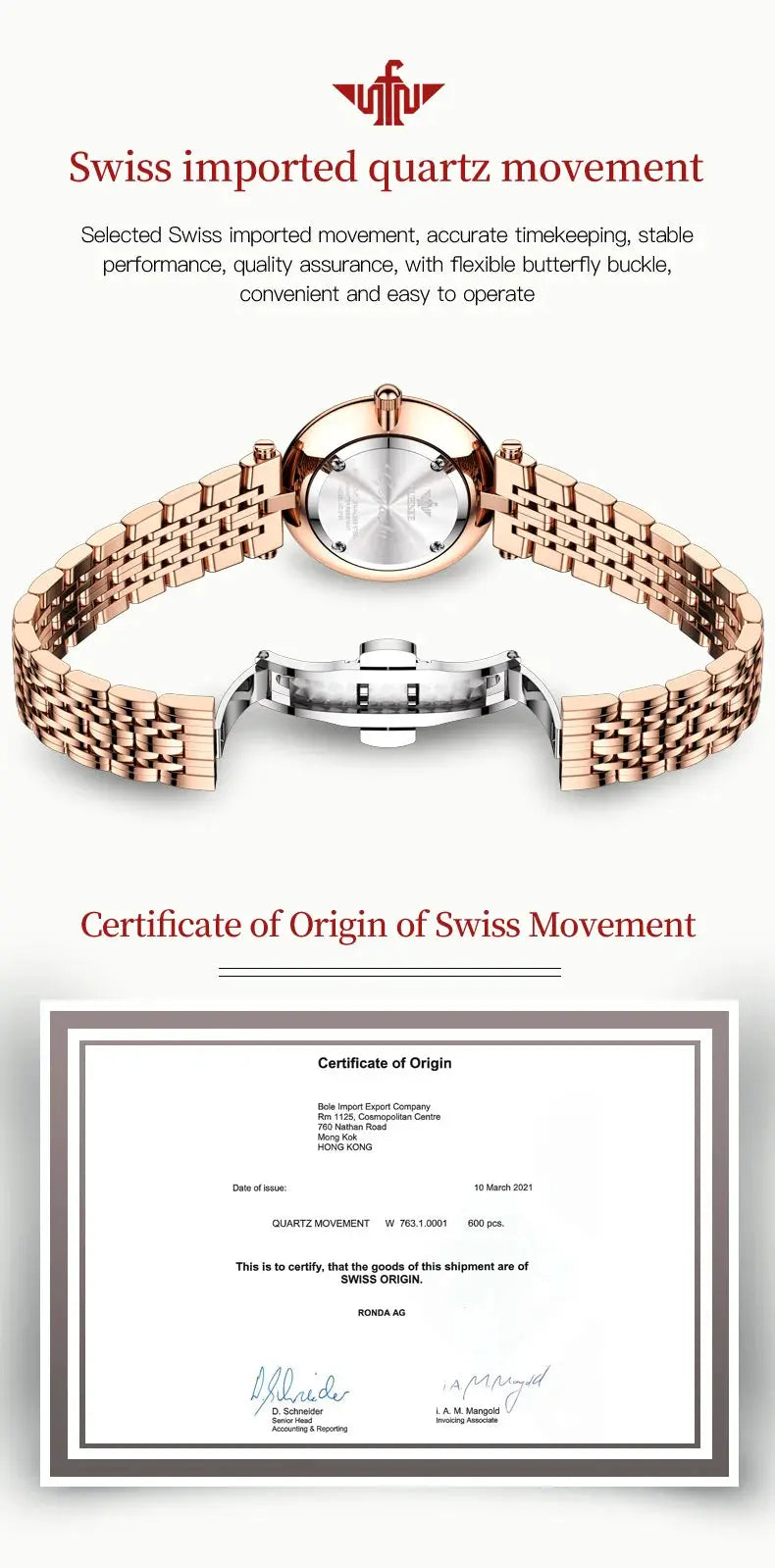 OUPINKE 3191 Luxury Women Watch Original Top Brand Waterproof Sapphire Mirror Diamond Watch Swiss Movement Quartz Women Watch Gola Watches