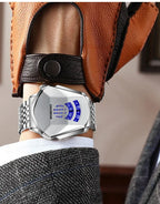 UTHAI New Men's Watch Fashion Luxury Creative New Concept Luminous Calendar Waterproof Small Tripod Quartz Watch watches for man Gola Watches