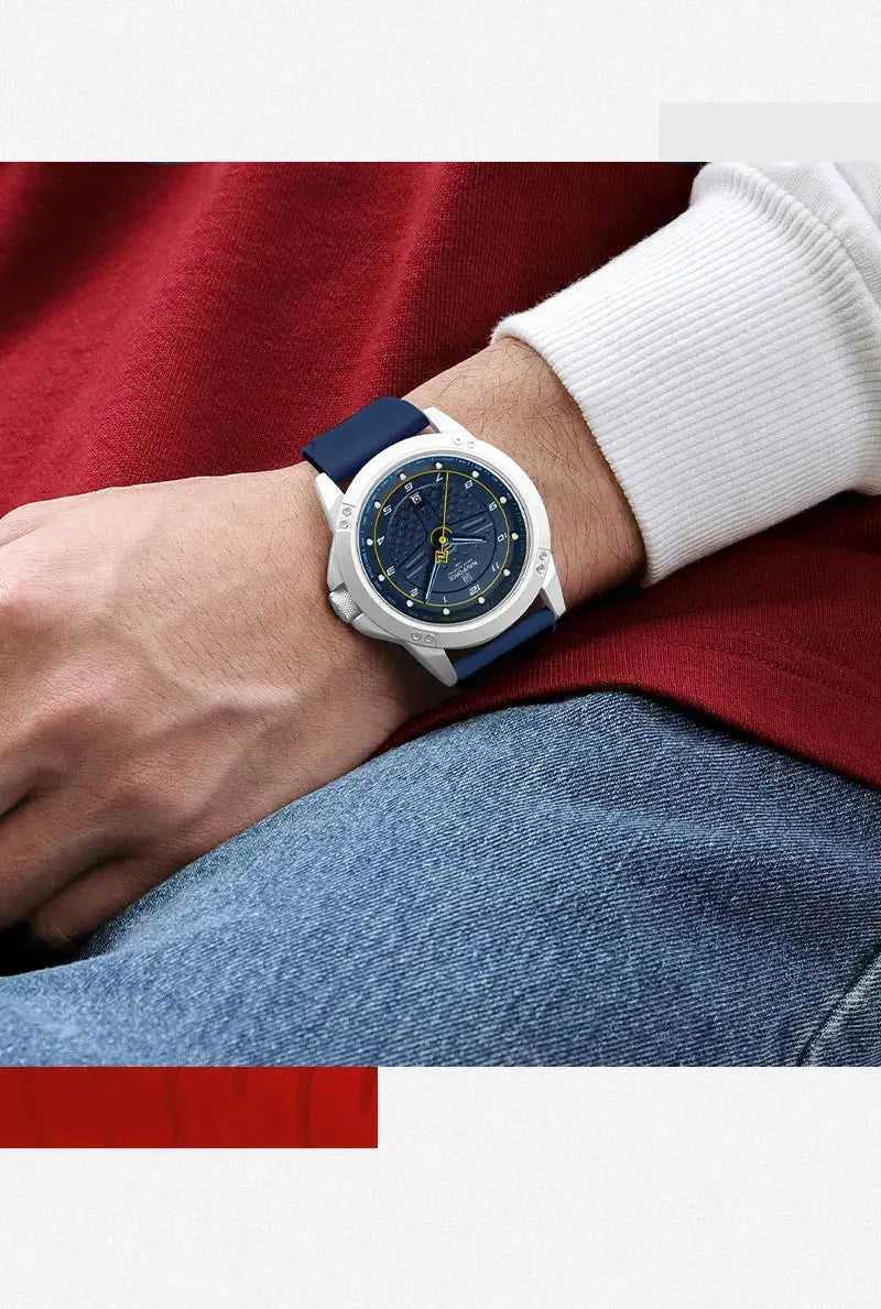 NAVIFORCE Casual Quartz Wristwatch Fashion Waterproof Men's Watches Sport Silicone Strap Male Luminous Clock Relogio Masculino My Store