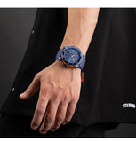 NAVIFORCE Luxury Fashion Quartz Watches for men Silicone Strap Hand Clock 50m Waterproof Japan Movement Man Sports Wristwatches