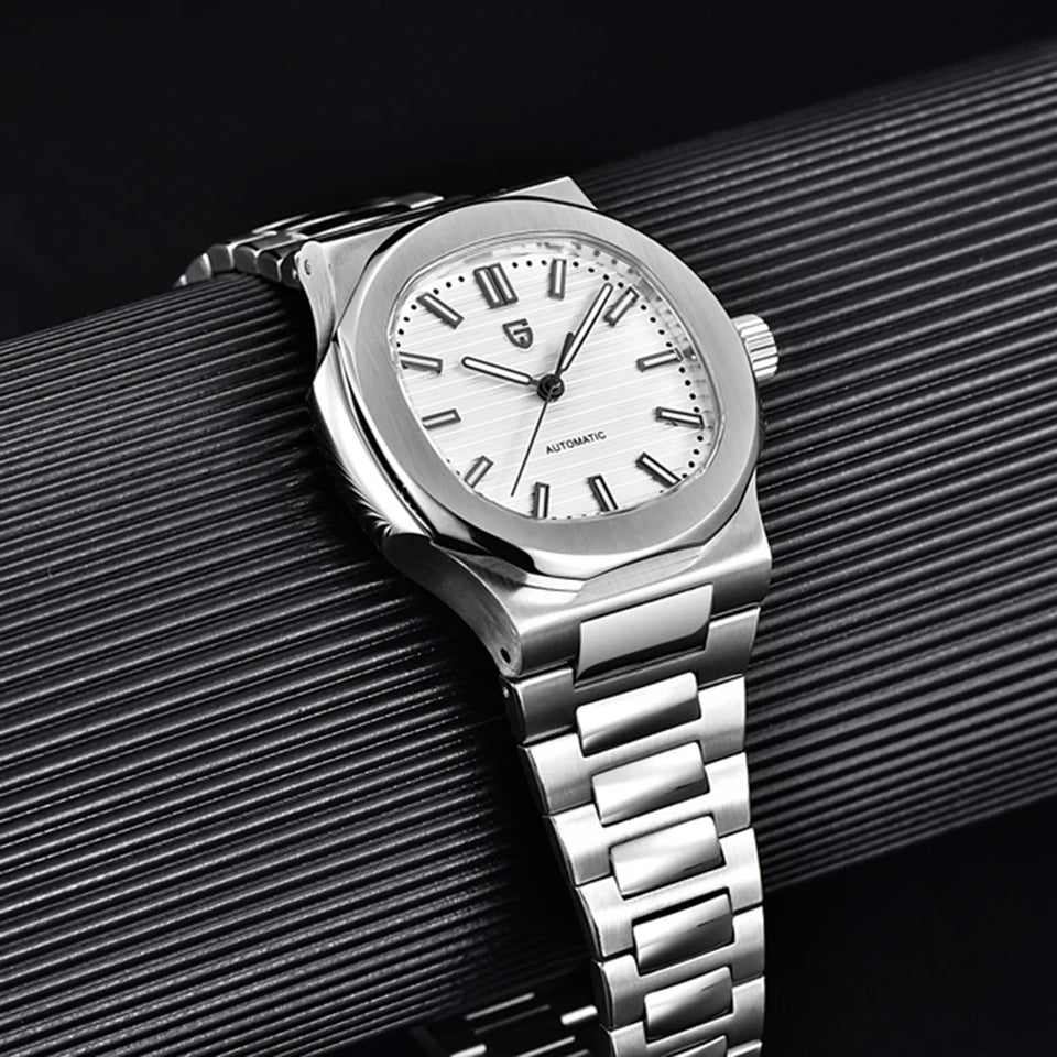 2025 New PAGANI DESIGN Watches Rose Gold Luxury Automatic Mechanical Men's Watch Sapphire Glass Stainless Steel Waterproof Clock