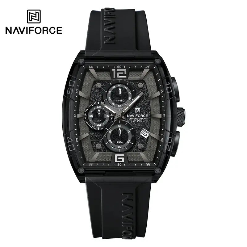 Top Brand NAVIFORCE Fashion Watches for Men Quartz Silicone Strap 50M Waterproof Date Original Man's WristWatch Reloj Hombr 2025 My Store