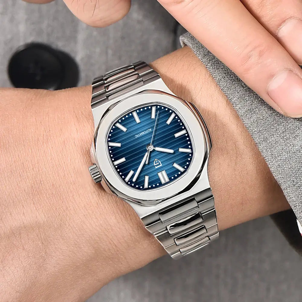 2025 New PAGANI DESIGN Watches Rose Gold Luxury Automatic Mechanical Men's Watch Sapphire Glass Stainless Steel Waterproof Clock Gola Watches