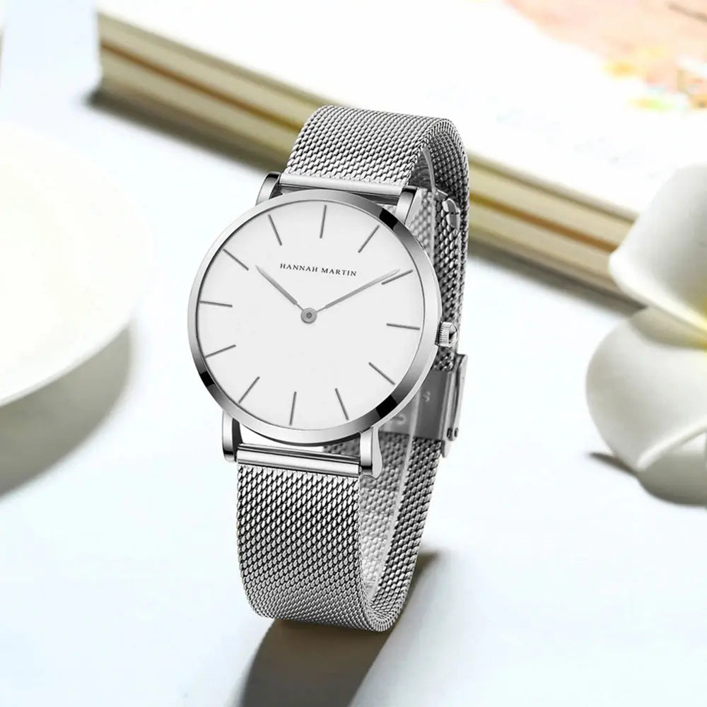 Women Watch Top Brand Japan Quartz Movement 36mm Rose Gold Waterproof Fashionable Nordic Minimalist Ladies Watches Gola Watches