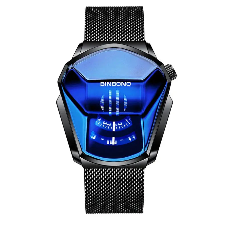 UTHAI New Men's Watch Fashion Luxury Creative New Concept Luminous Calendar Waterproof Small Tripod Quartz Watch watches for man Gola Watches