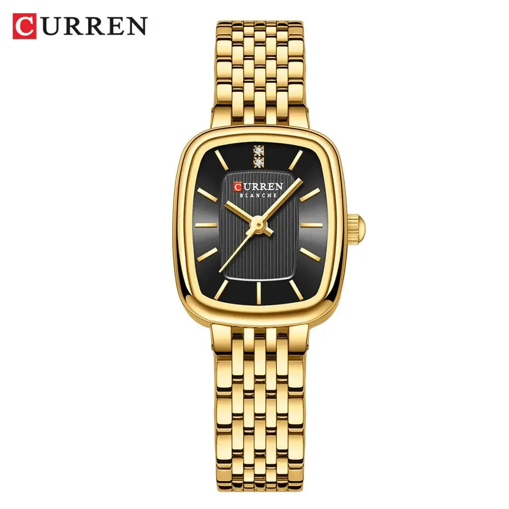 CURREN New Fashion Stainless Steel Date Women Watches Casual 30M Waterproof Girl Ladies Wristwatch Female Clock Relogio Feminino My Store