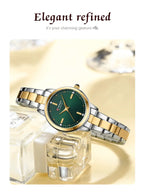 CURREN-Women's Simple Dial Wristwatch, Elegant and Charming Bracelet Quart Watches for Lady, Fashion Brand My Store