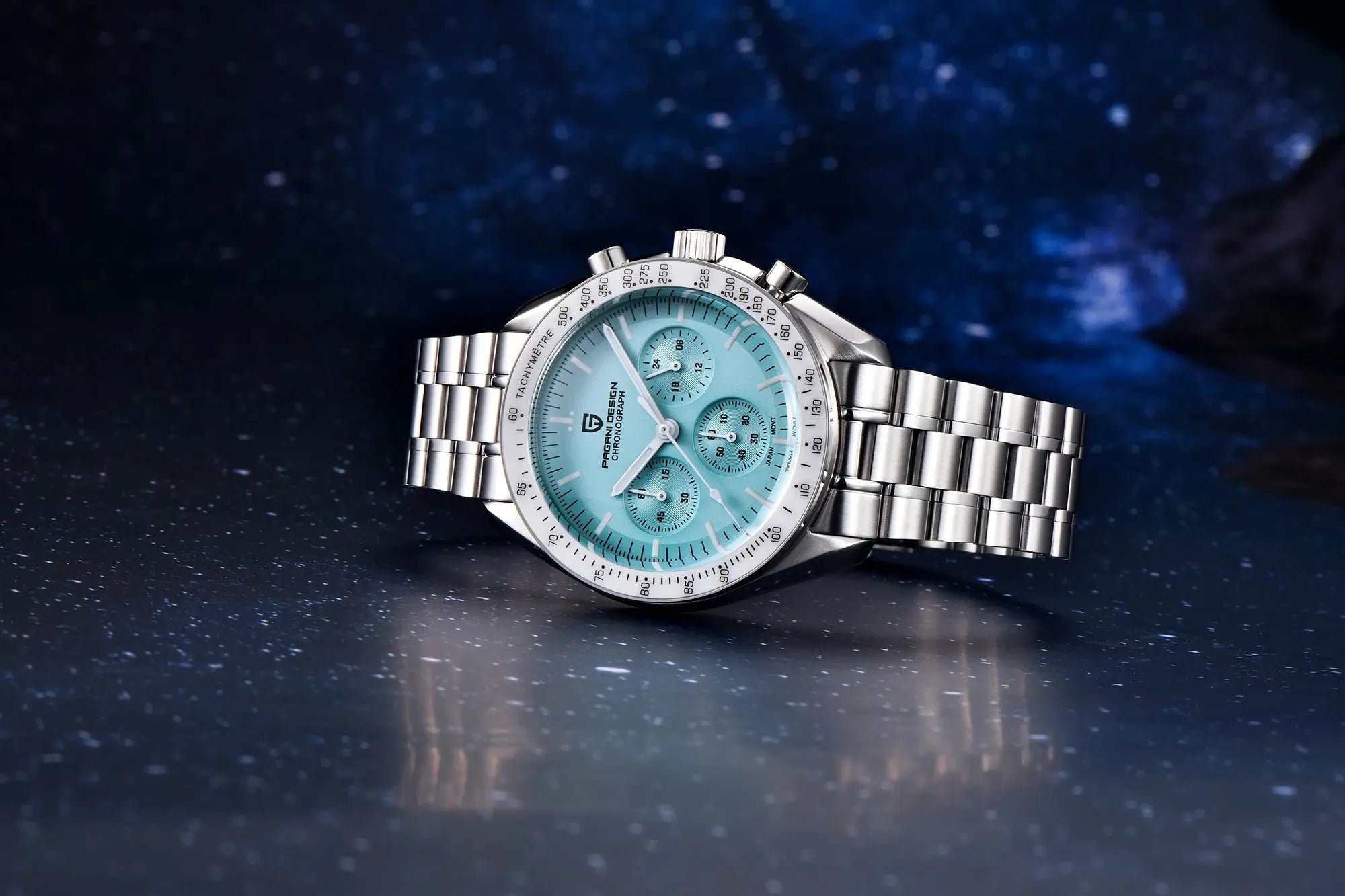 PAGANI DESIGN Moonwatch PD-1701 — Premium Chronograph with Japanese VK63 Movement Gola Watches